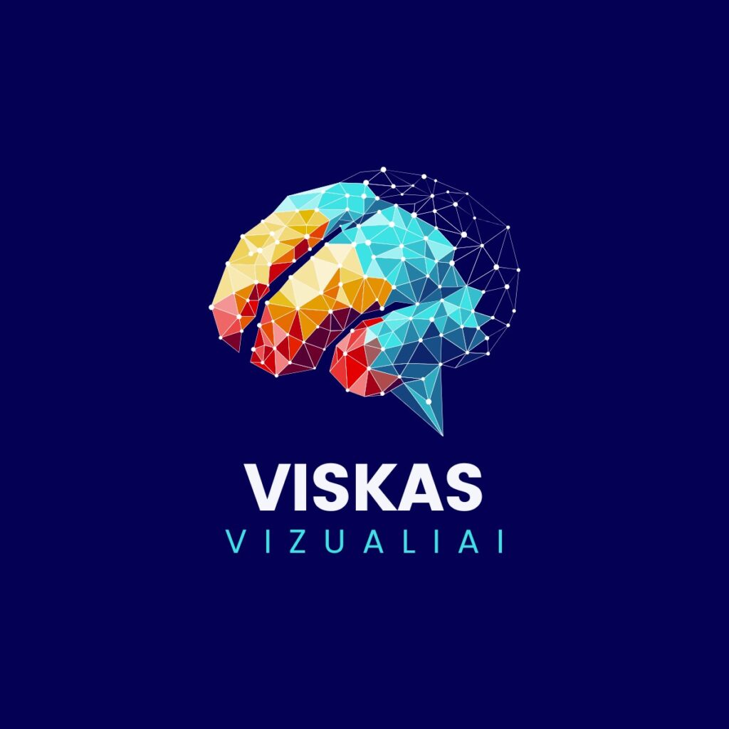 logo viskas vizualiai