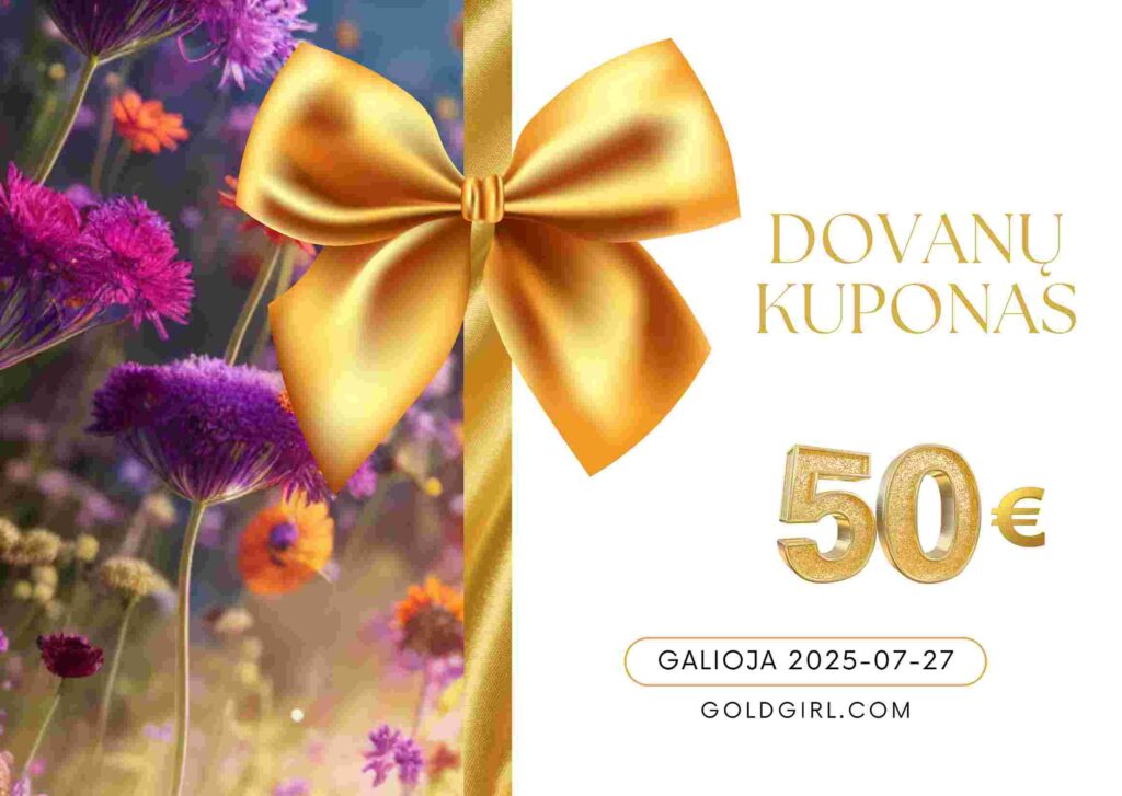 kuponas dovanų
