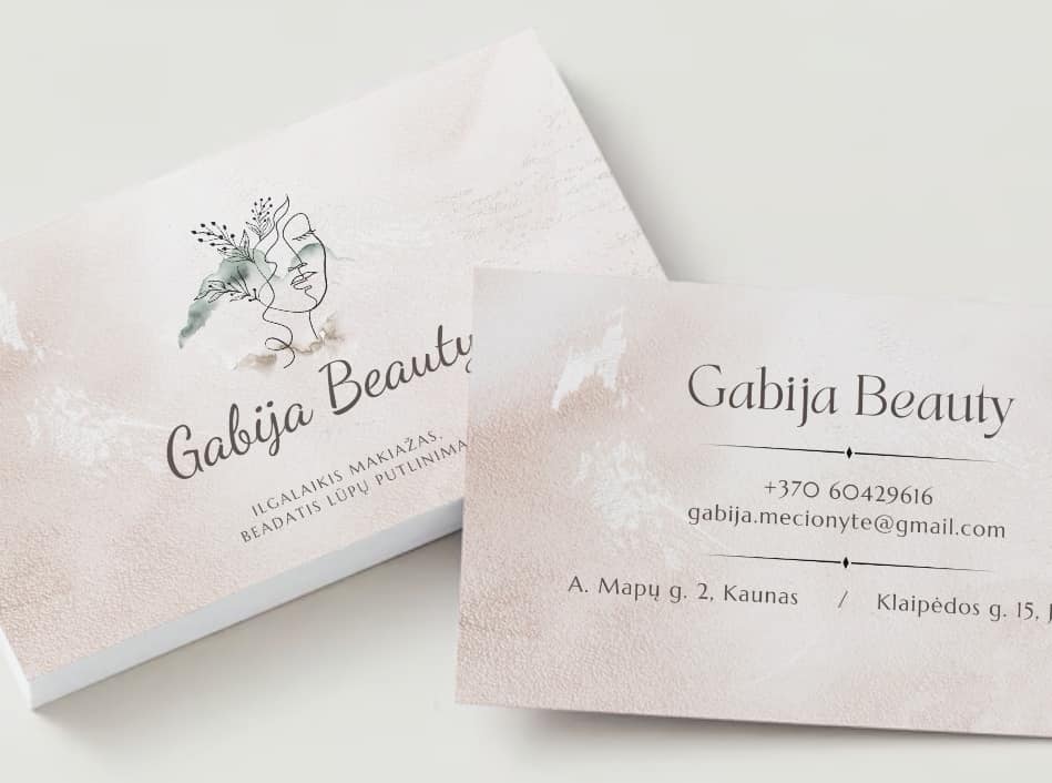 gabija beuaty vizitine